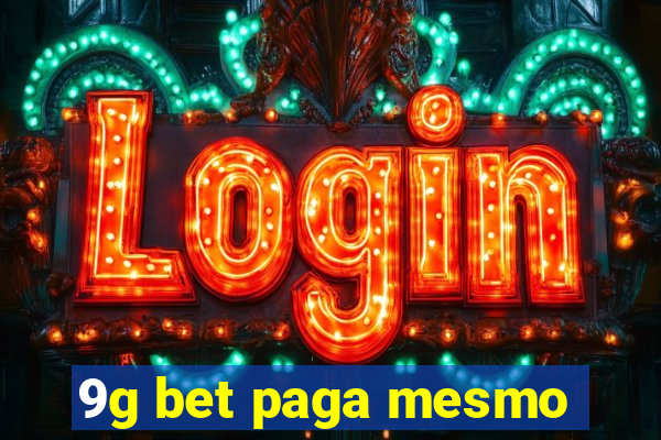 9g bet paga mesmo
